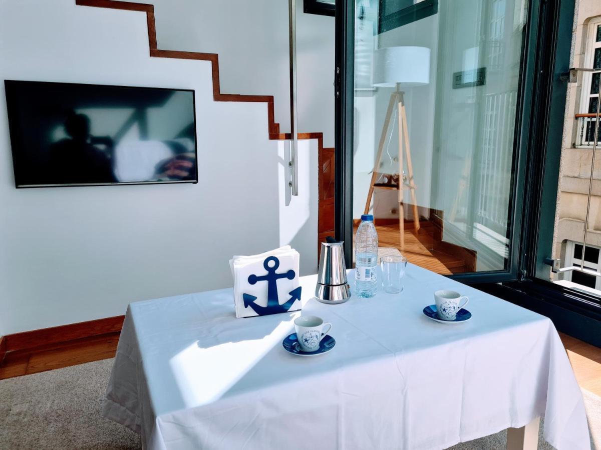 El Camarote Del Fraga Apartamento En Pleno Centro De Vigo Con Parking Esterno foto